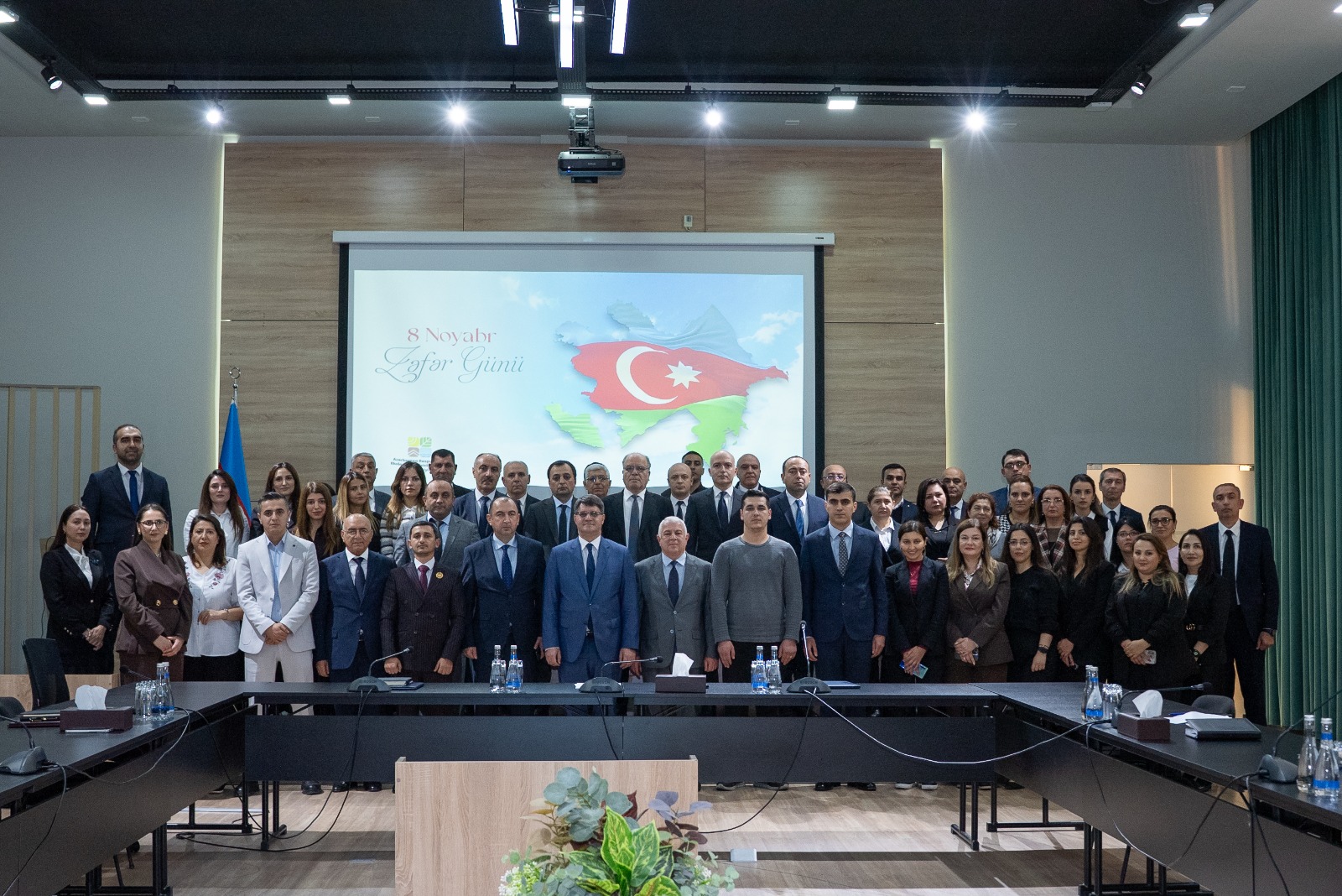 Nazirlikdə Zəfər Gününün 5-ci ildönümü qeyd edilib - FOTO