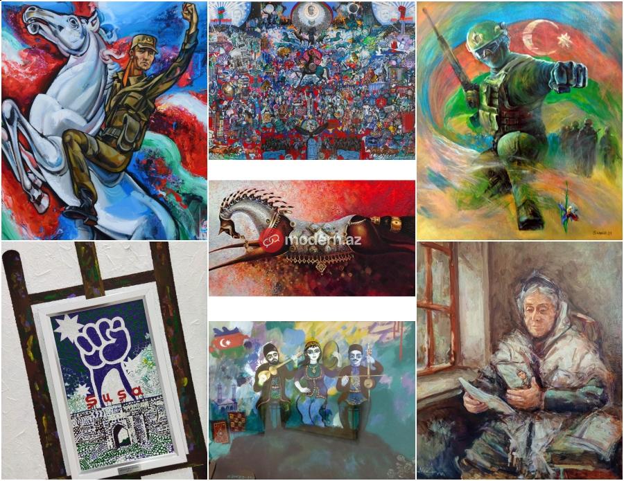 Sənətdə Zəfərin izi: Qarabağdan ilhamlanan əsərlər 