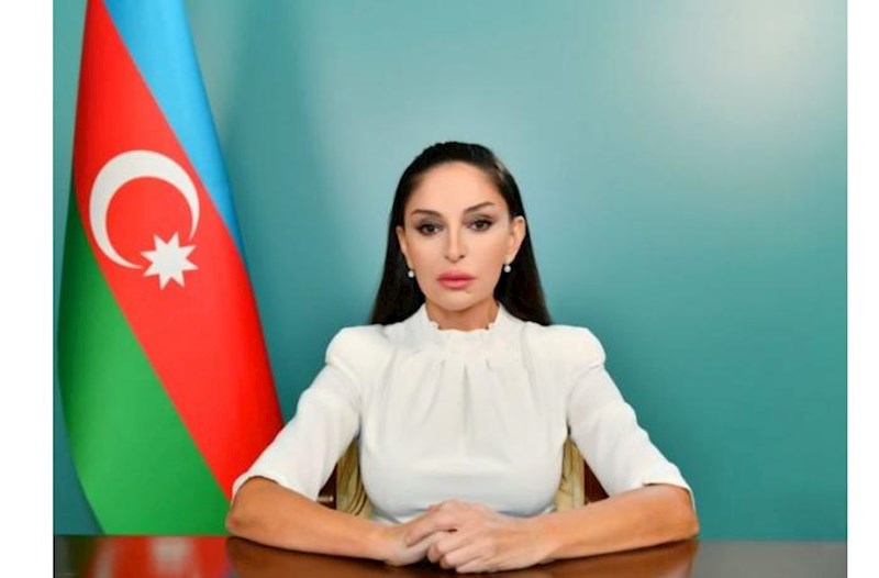 Mehriban Əliyeva Dövlət Bayrağı Günü münasibətilə paylaşım etdi