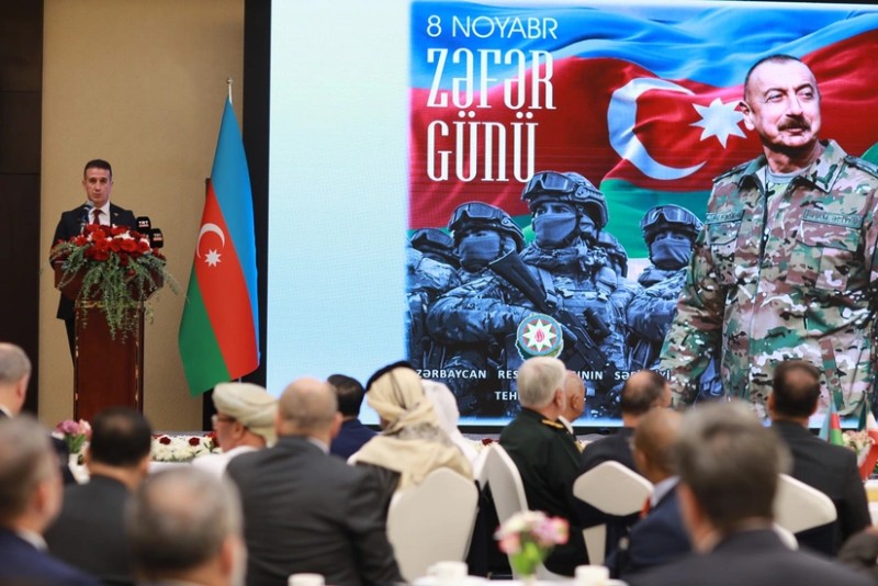 İrandakı səfirliyimizdə Zəfər Günü münasibətilə rəsmi qəbul