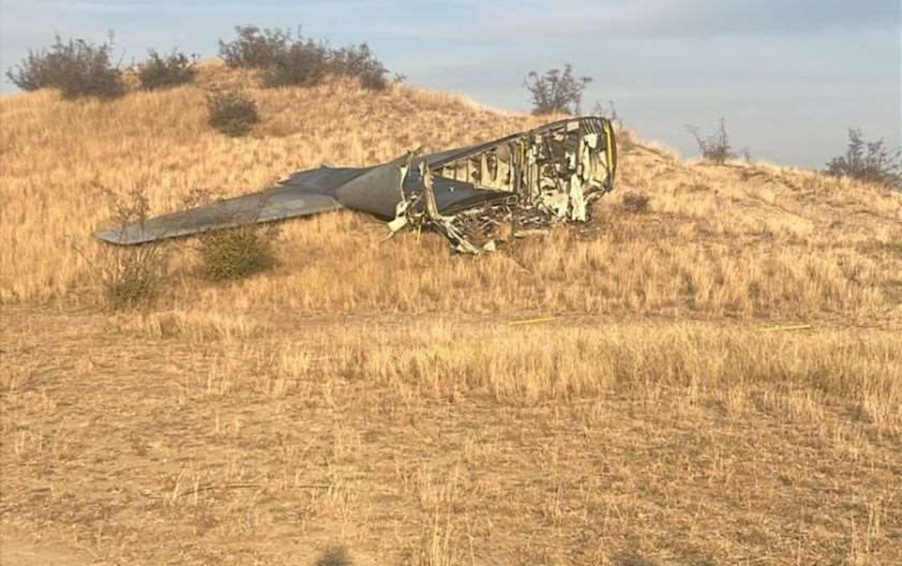 Təyyarənin qalıqları tapıldı