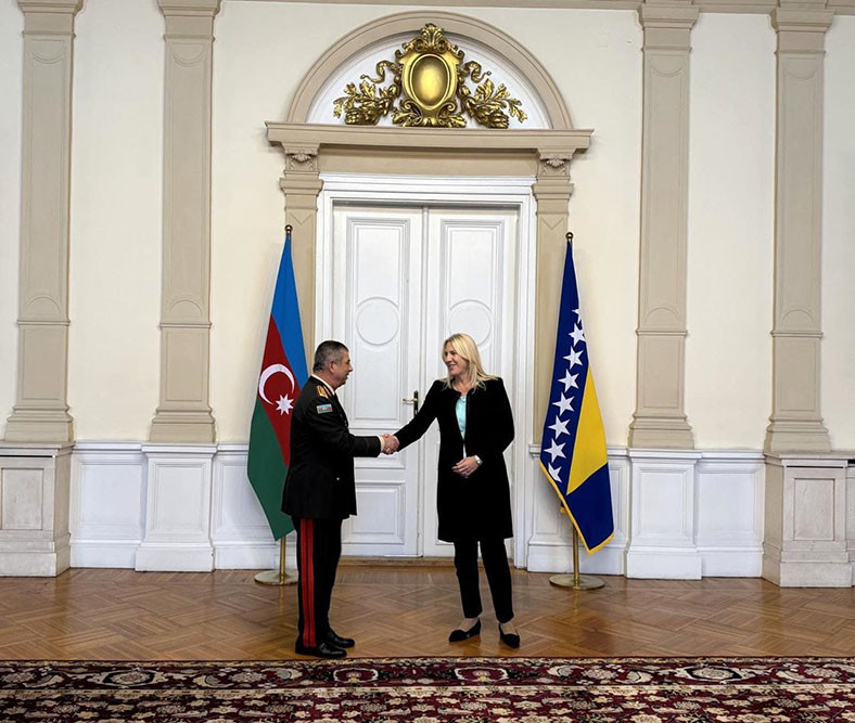 Zakir Həsənov Bosniya və Herseqovinada