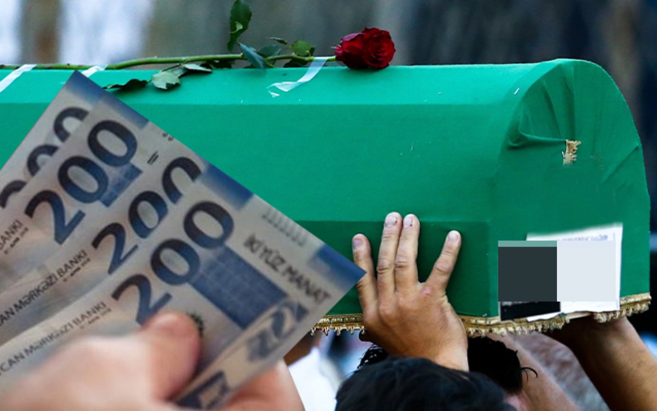 Dəfn müavinəti üzrə orta məbləğ 944 manata çatacaq 