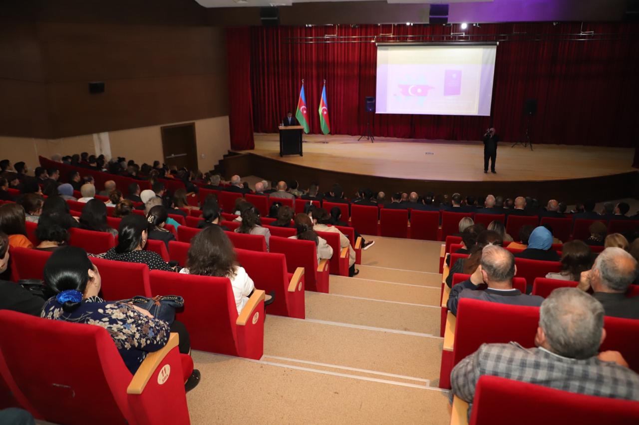 Neftçalada Konstitusiya günü münasibətilə tədbir keçirilib 