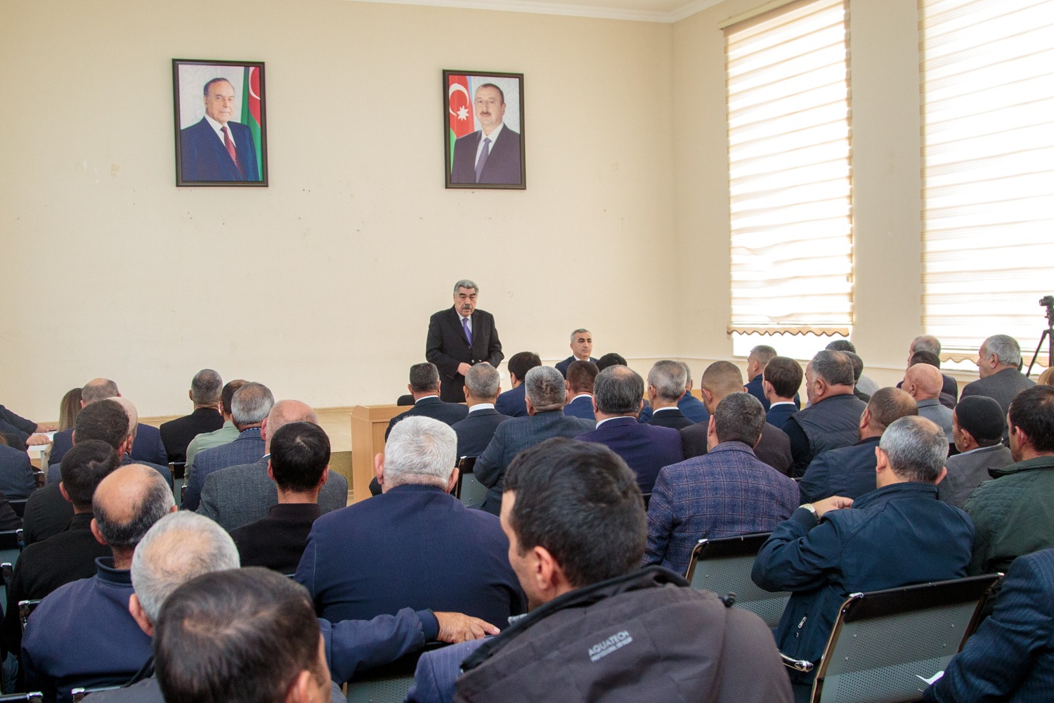 Salyan Sarvan kəndində səyyar qəbul keçirilib - FOTO