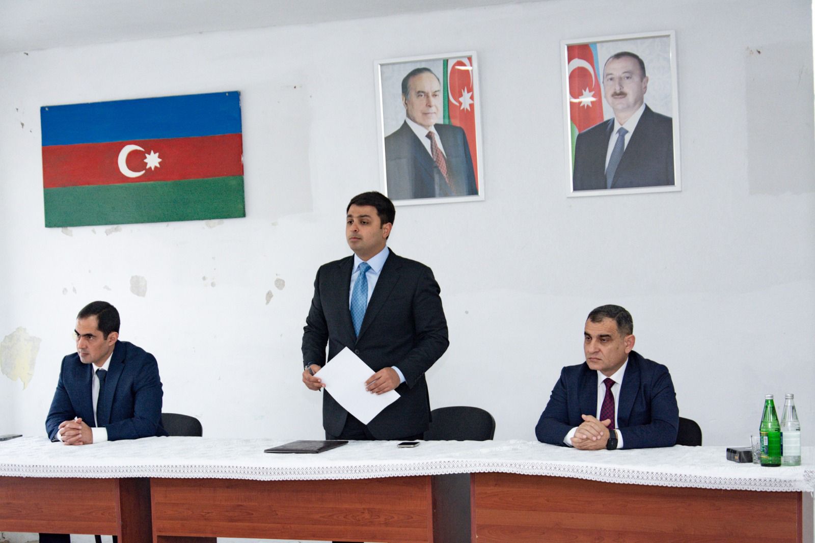 Neftçalanın icra başçısı səyyar görüş keçirib - FOTO