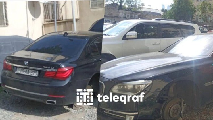 Küçədə yararsız vəziyyətdə qalan “AA” seriyalı avtomobil kimindir?  