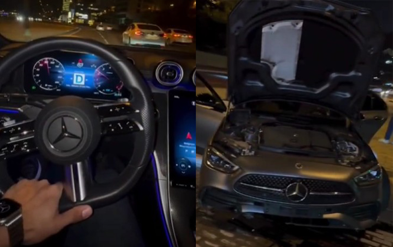 İdmançı Hidayət qəza törətdi - GÖRÜNTÜLƏR