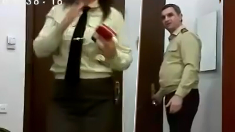 İntim videoları yayılan polkovnik həbsdən çıxdı