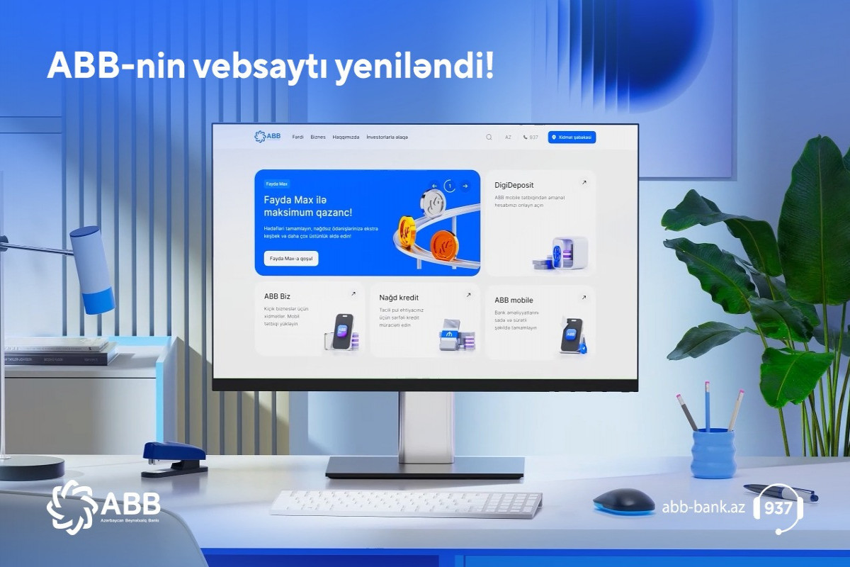 ABB yeni korporativ saytını təqdim edib