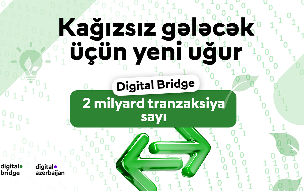 Dövlət qurumları arasında məlumat mübadiləsinin həcmi 2 milyardı keçib