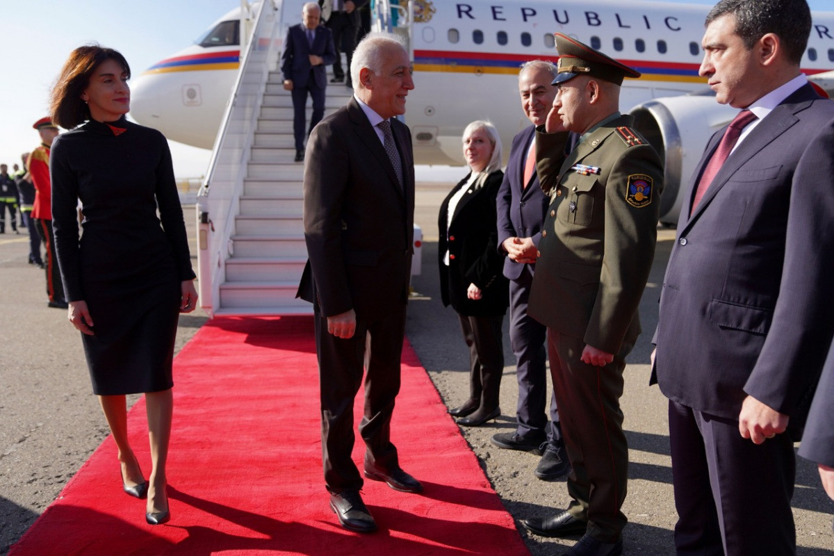 Ermənistan Prezidenti Gürcüstana getdi