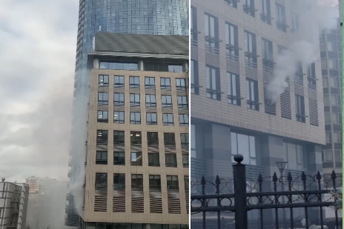 Moskvanın mərkəzində məşhur hoteldə yanğın - 400 nəfər təxliyə edildi