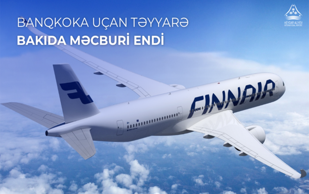 Təyyarə təcili Bakıya endi