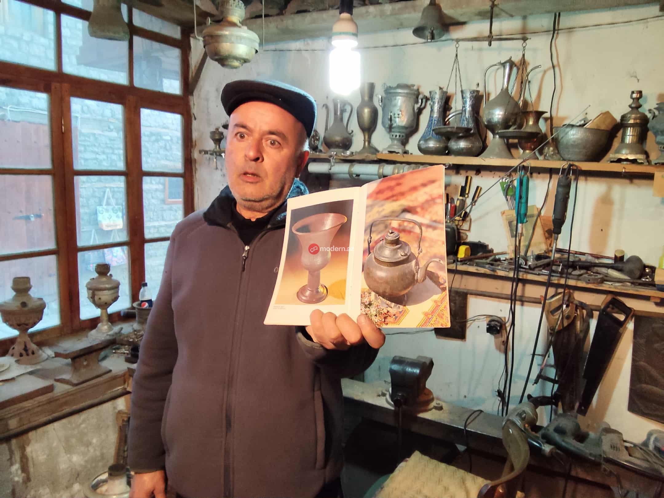 Rusların samovarından əvvəl bizim simuzərimiz var idi – Lahıclı misgər