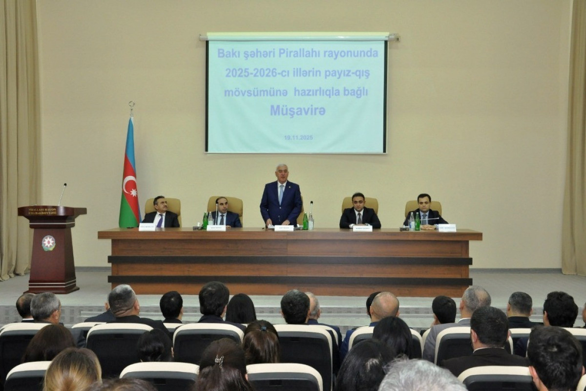 Üç rayonda müşavirə - qarlı havaya hazırlıq gedir