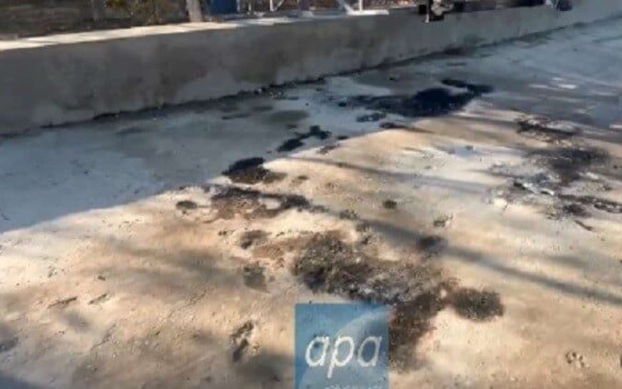 4 nəfərin öldüyü yerdən GÖRÜNTÜLƏR