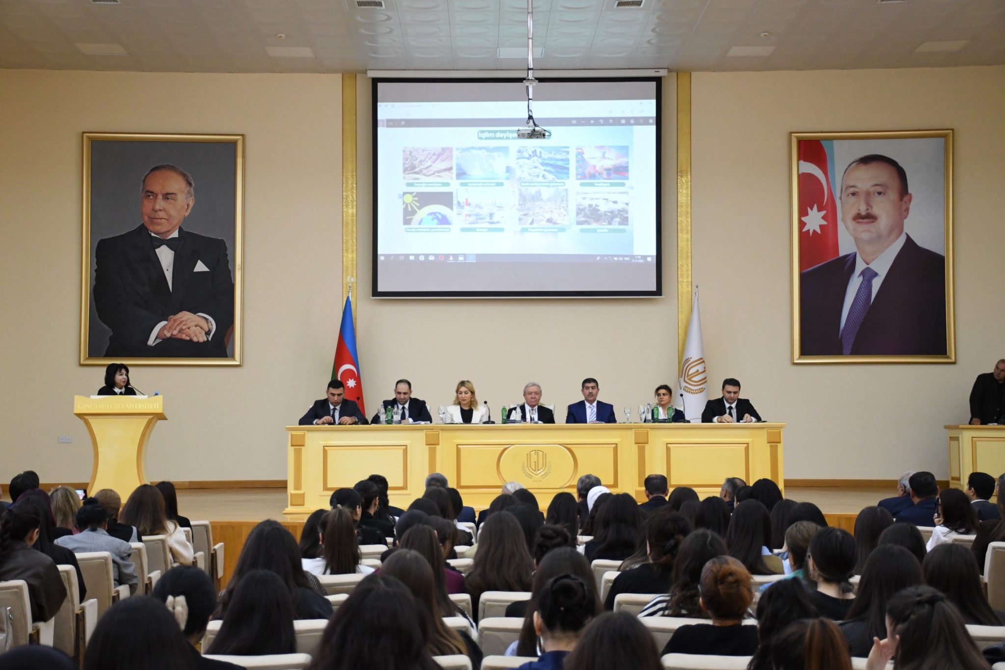 Gəncə Dövlət Universitetin elmi-praktiki konfrans keçirilib - FOTO