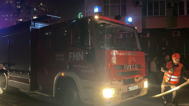 Yasamaldakı yanğında ölən şəxs binanın komendantı imiş