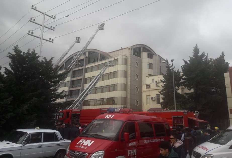 "AFEN Plaza"dakı partlayışın səbəbləri ARAŞDIRILIR