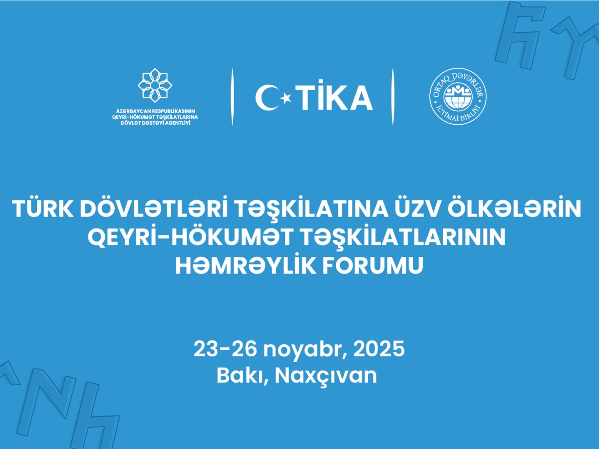 Bakıda TDT-yə üzv ölkələrin QHT-lərinin həmrəylik forumu keçirilir