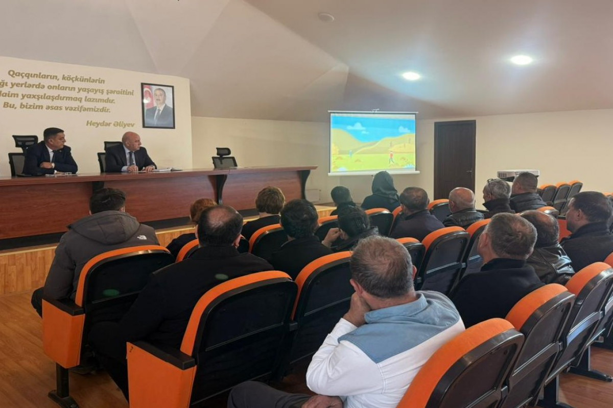 Məmmədbəyli və Xanabad sakinləri maarifləndirildi - FOTO