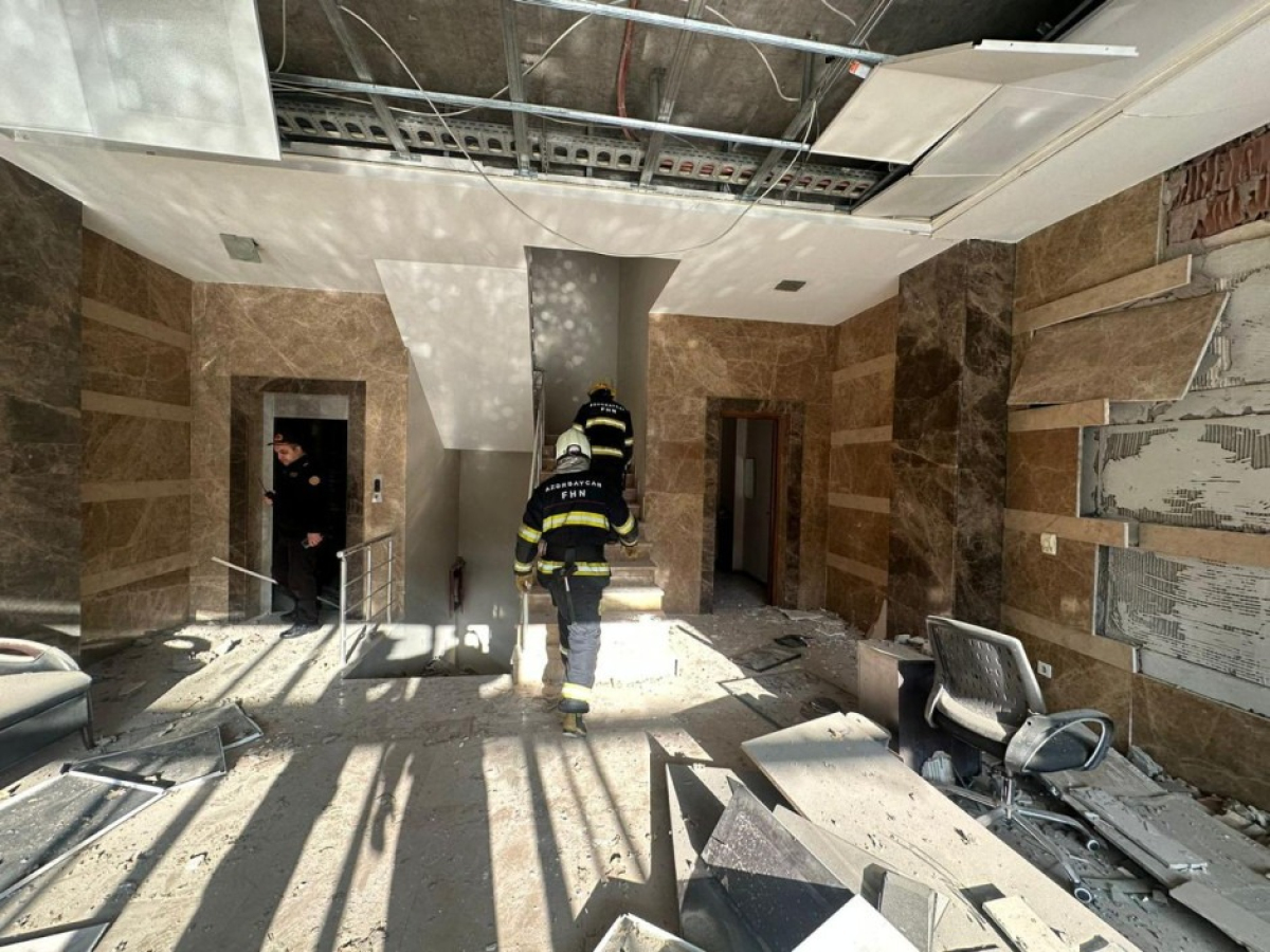 Bakıda plazadakı partlayışa səbəb qaz sızmasıdır? - “Azəriqaz”dan AÇIQLAMA