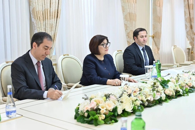 Slovakiya səfiri Sahibə Qafarova ilə görüşdü - FOTO