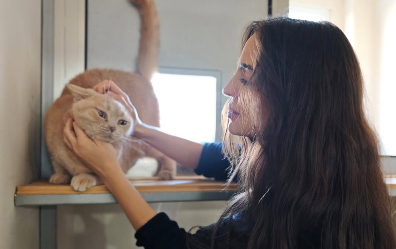 Leyla Əliyeva IDEA Heyvanlara Qayğı Mərkəzində - FOTO