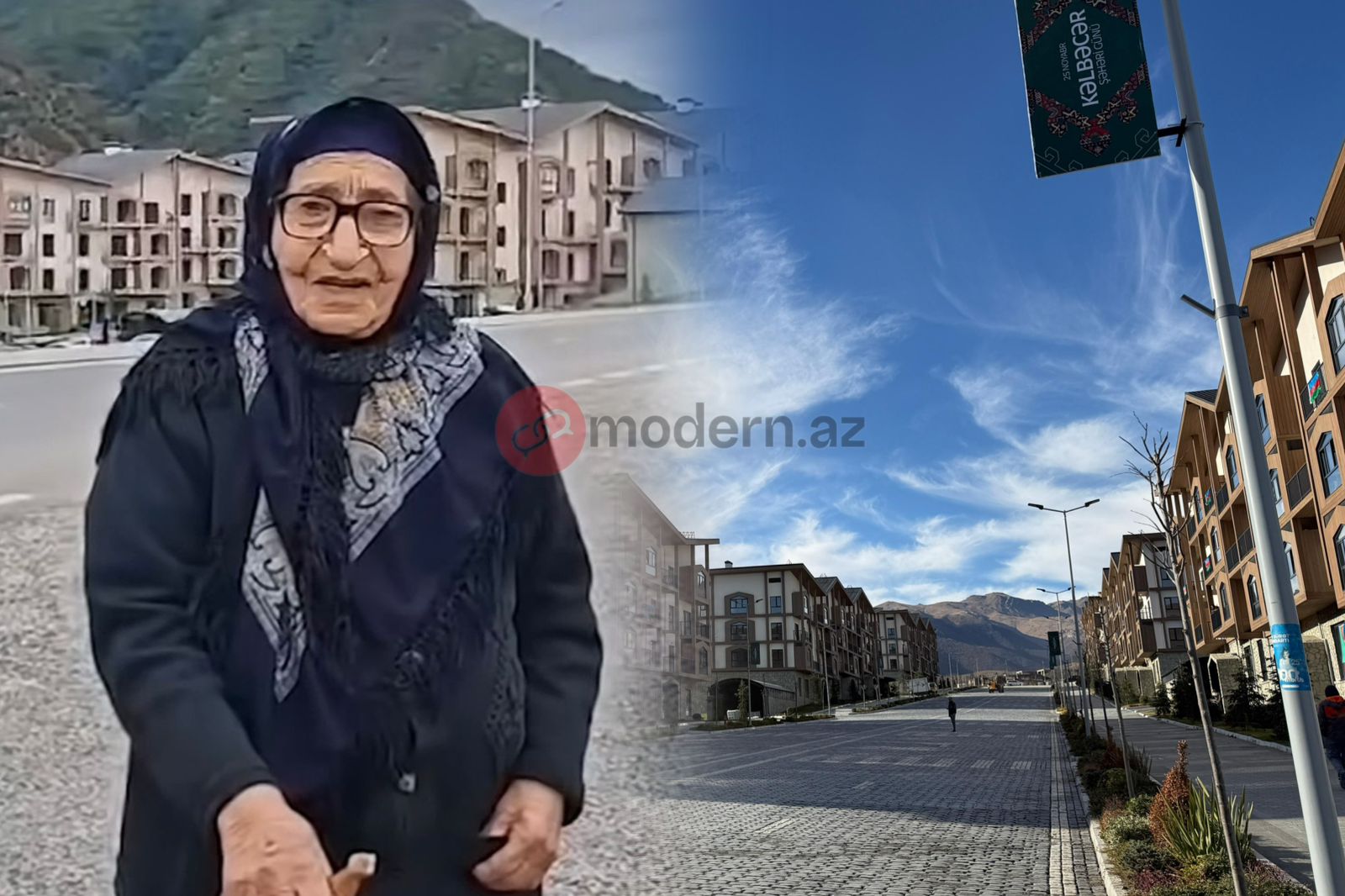 "Ömrün ustadları": Kəlbəcərin ən yaşlı sakini - 18 nəticəsi, 3 kötükcəsi olan Xeyrənsə nənə