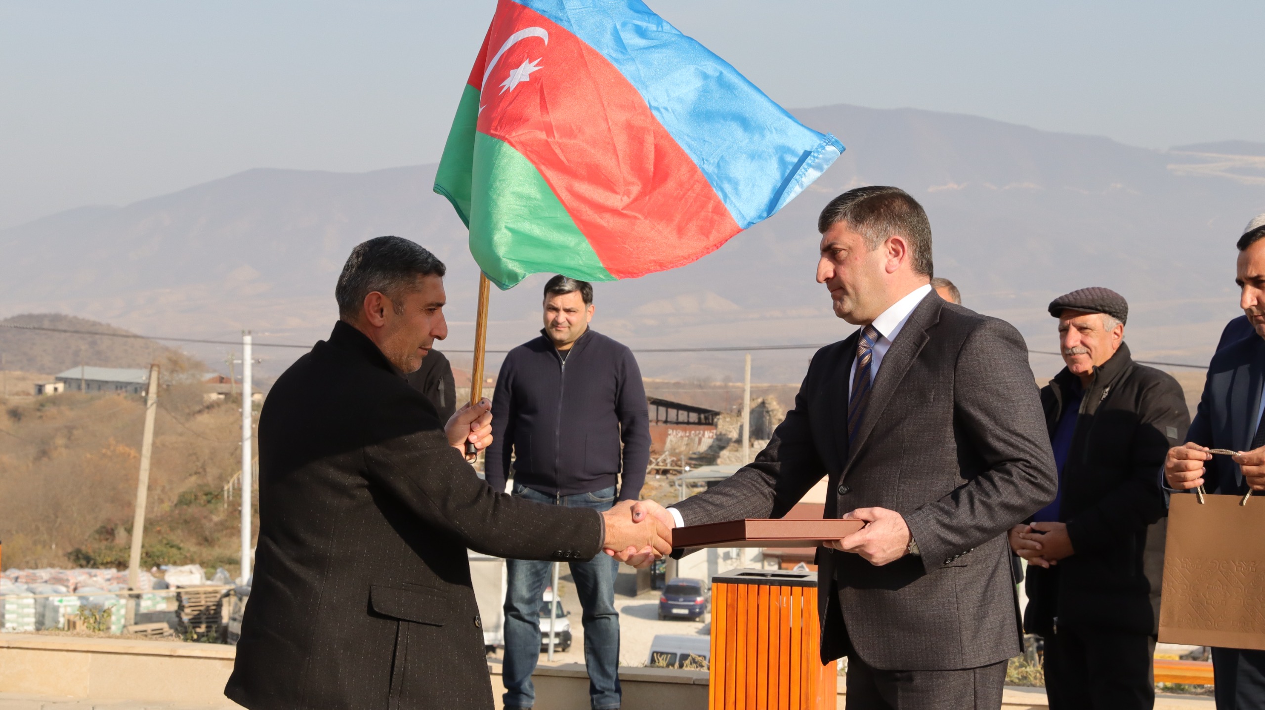 Köç karvanı Xocalının Xanyurdu kəndinə çatdı - FOTO