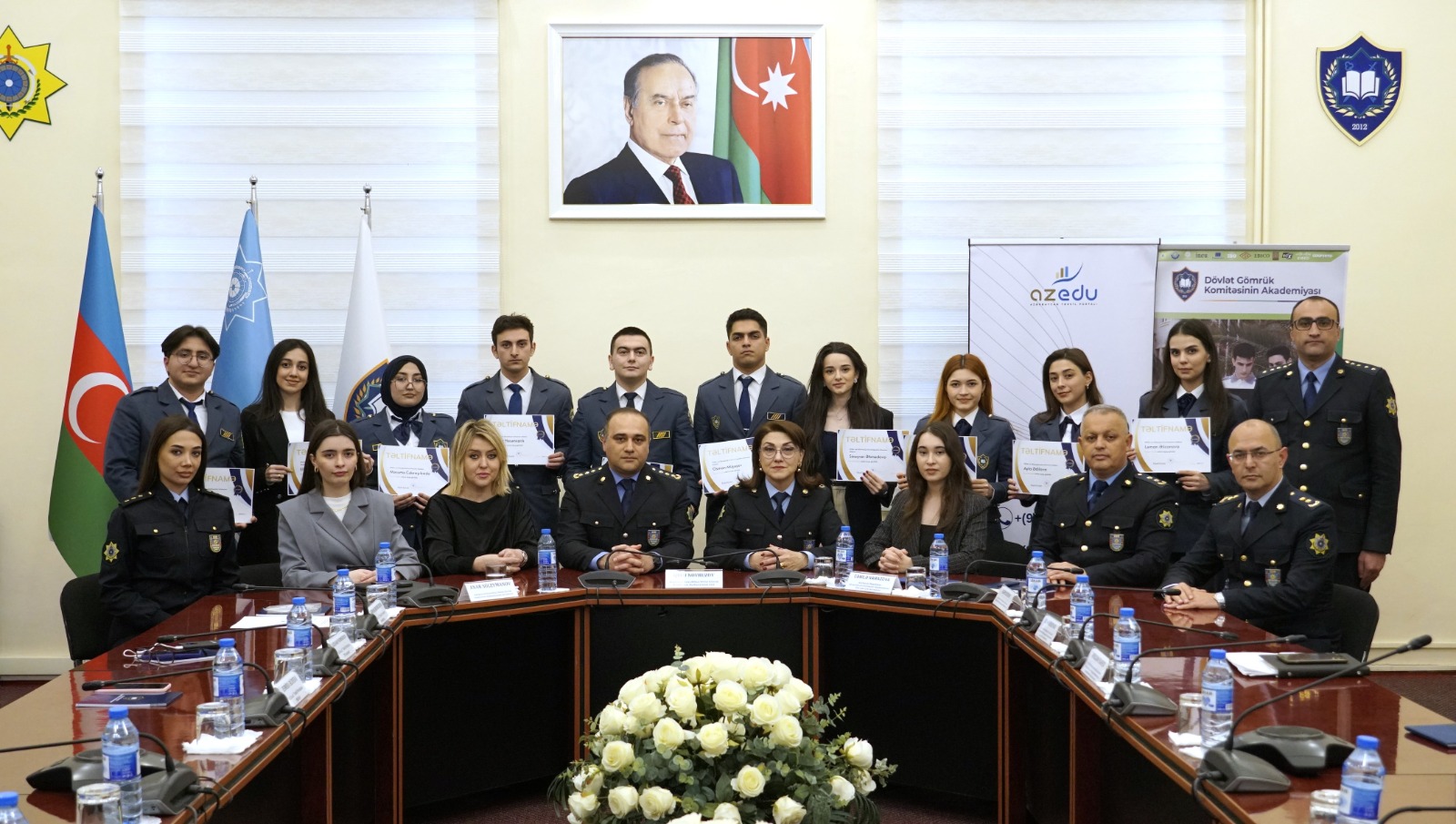 Gömrük Akademiyasının "Brend tələbə"ləri mükafatlandırılıb - FOTOLAR