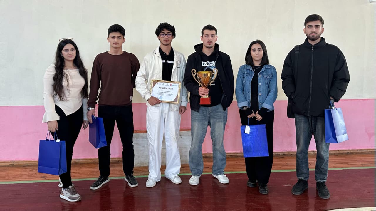 Gəncə Dövlət Universitetinin komandası qalib gəldi - FOTO