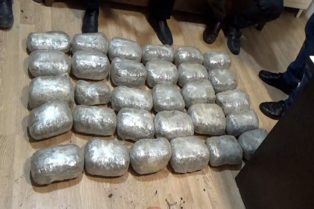 Astarada 2 nəfərdən 62 kq narkotik götürüldü - VİDEO