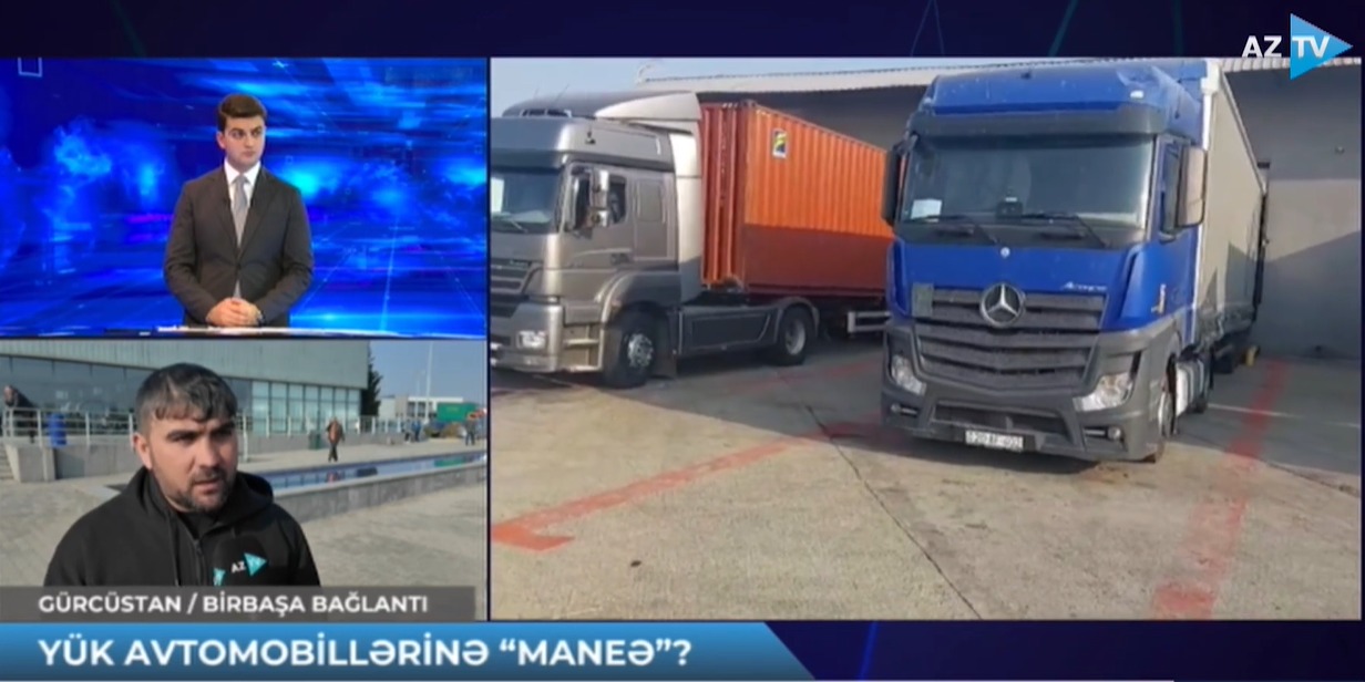 Azərbaycanlı sürücülər Gürcüstanda "ƏSİR QALDI" - VİDEO