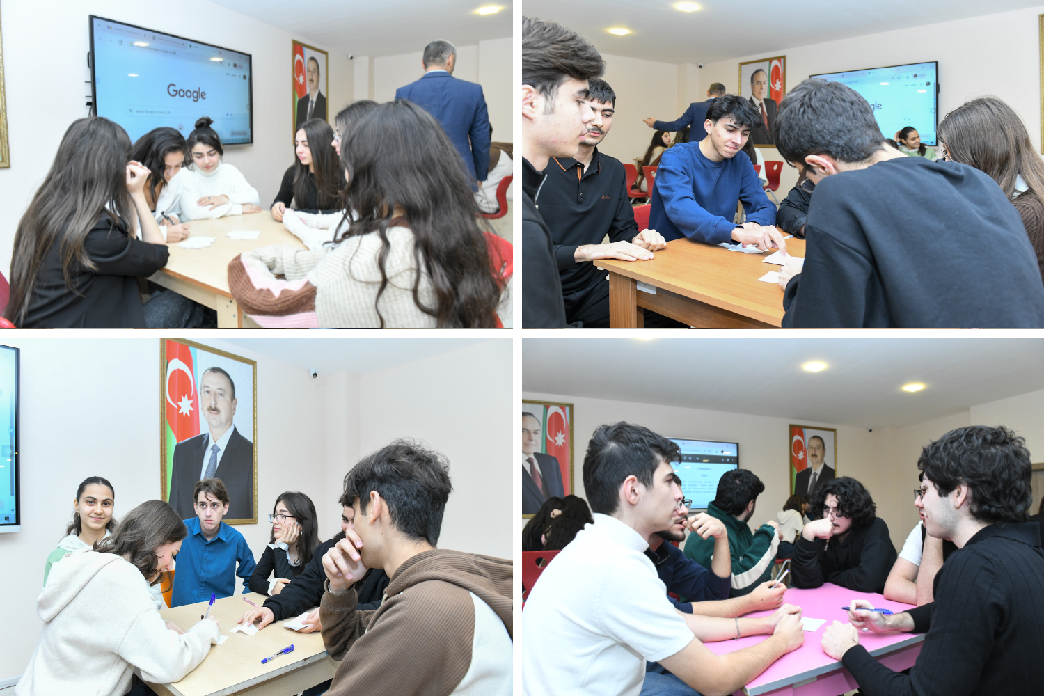 BMU tələbələri arasında Azərbaycan tarixi üzrə intellektual yarış - FOTO