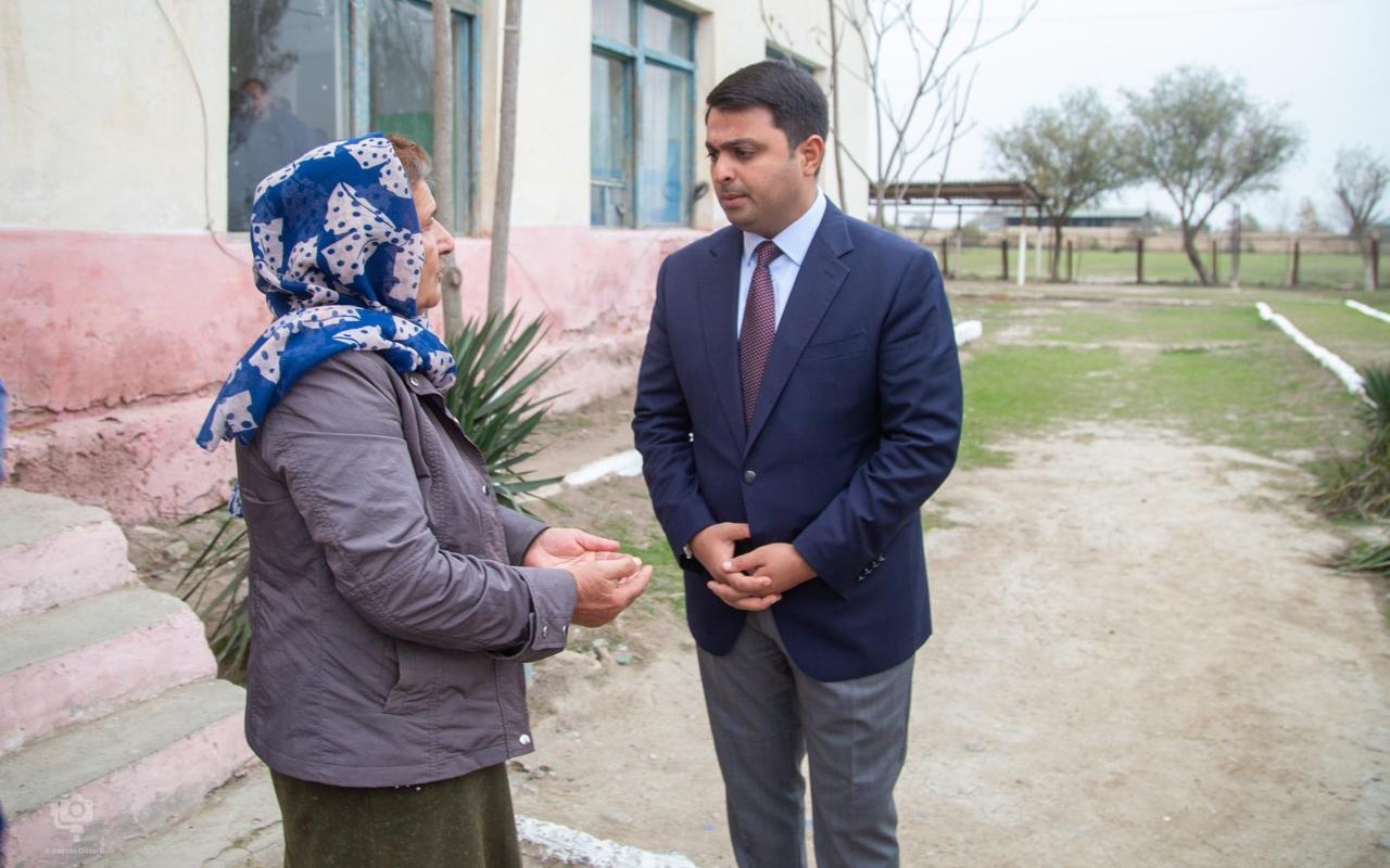 Neftçalanın icra başçısı səyyar görüşlər keçirib - FOTOLAR