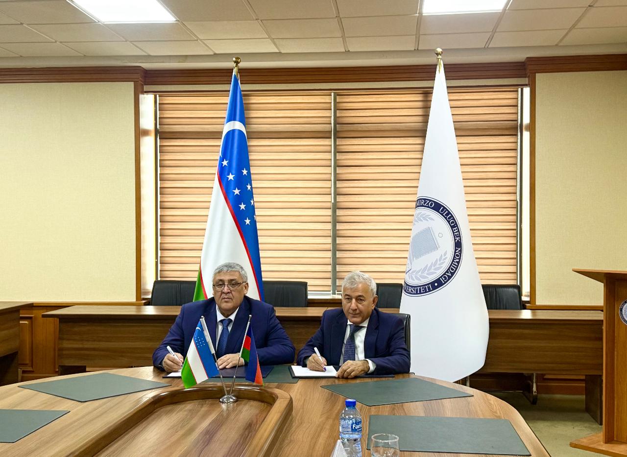 BMU ilə Özbəkistan Milli Universiteti arasında memorandum imzalandı
