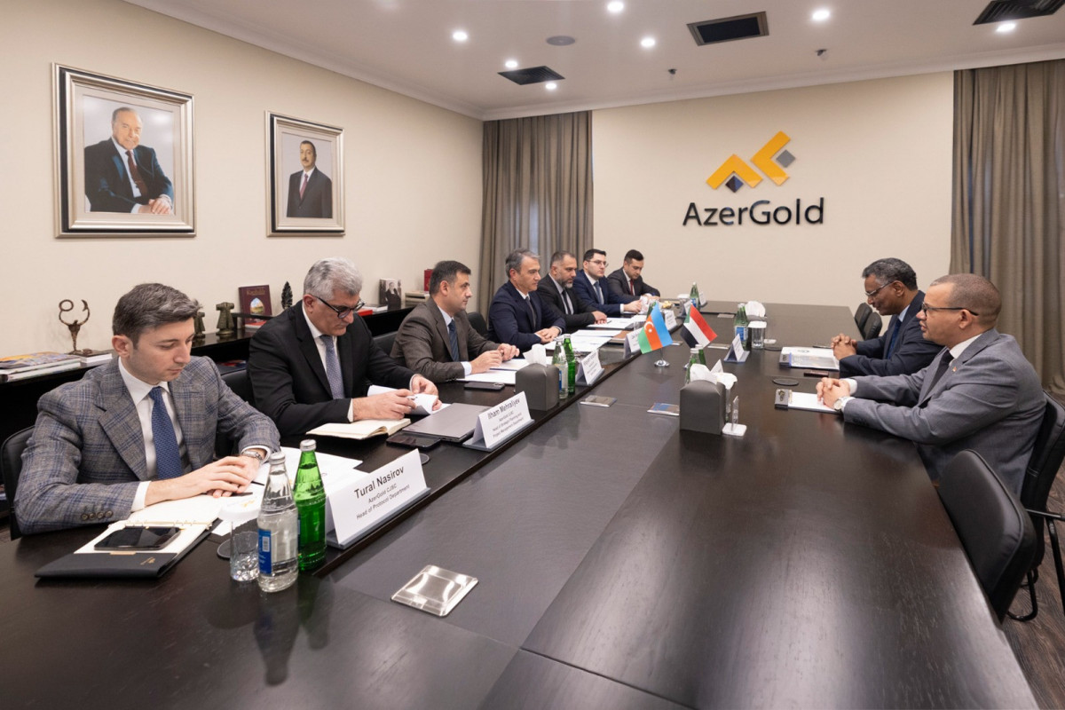 “AzerGold”da Sudan Respublikasının ölkəmizdəki səfiri ilə görüş keçirilib - FOTO