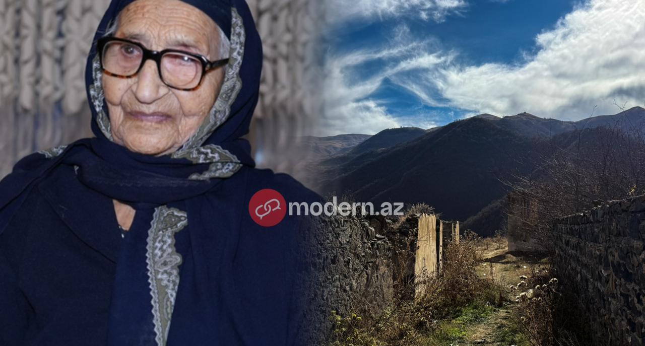 113 yaşlı Xeyrənsə nənə: Dünyanın ən gözəl yerinə köçmüşəm!
