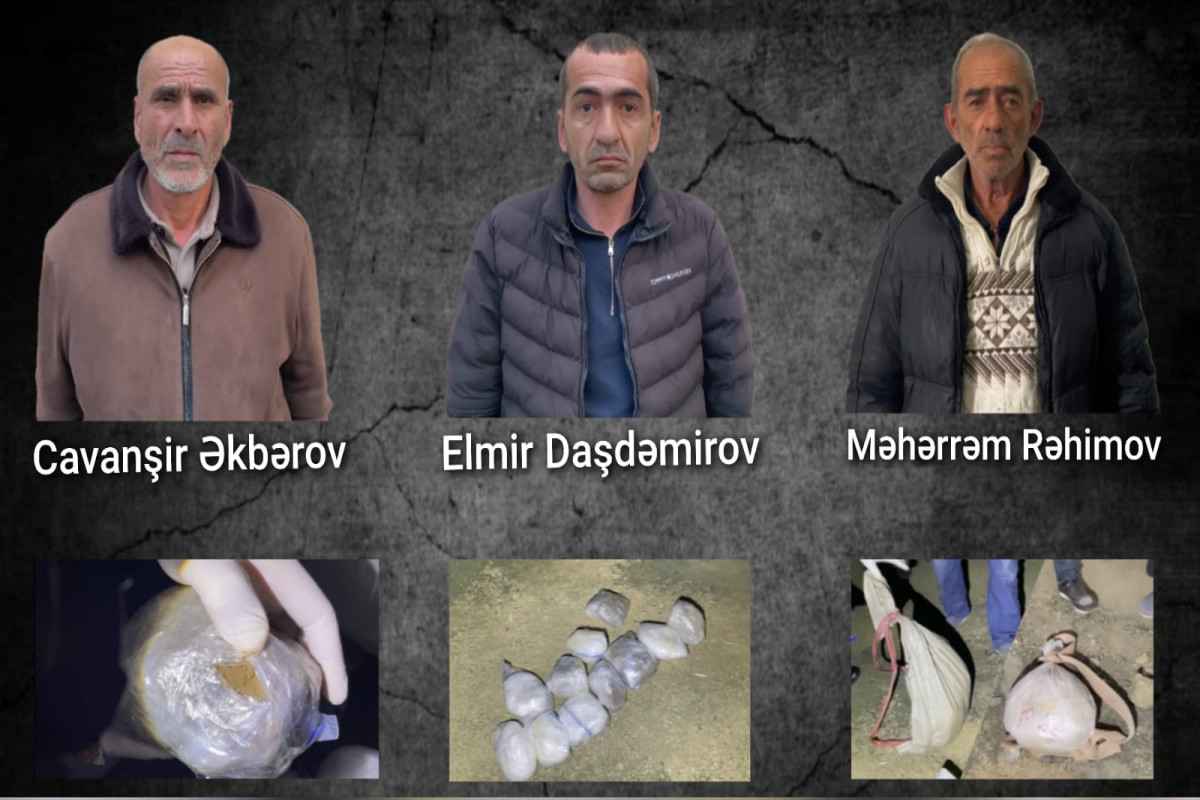 Lerikdə narkokuryerlər saxlanıldı