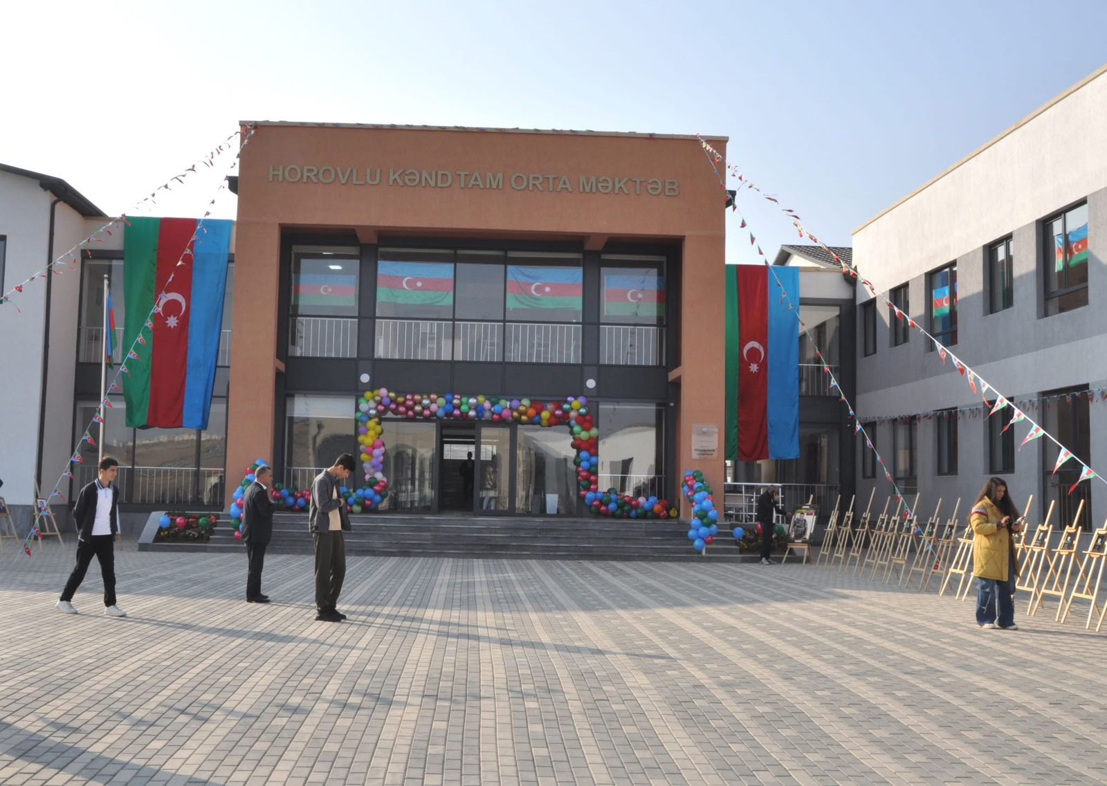 Cəbrayılda yeni məktəb - FOTOLAR