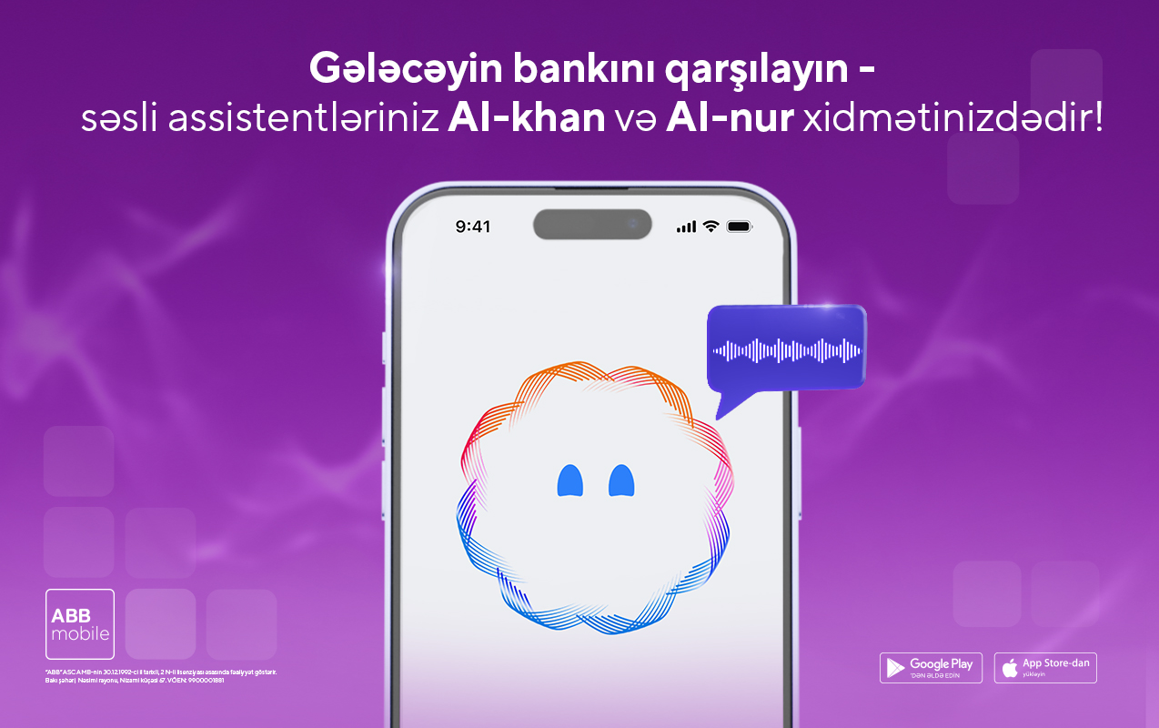 ABB-də gələcəyin bankçılığını qarşılayın