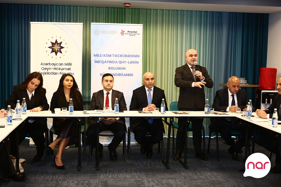 “Nar” QHT-lərlə əməkdaşlığın gücləndirilməsinə dəstək verir