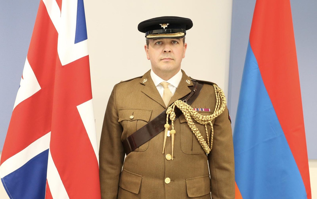 Britaniya ilk dəfə Ermənistana hərbi attaşe təyin etdi