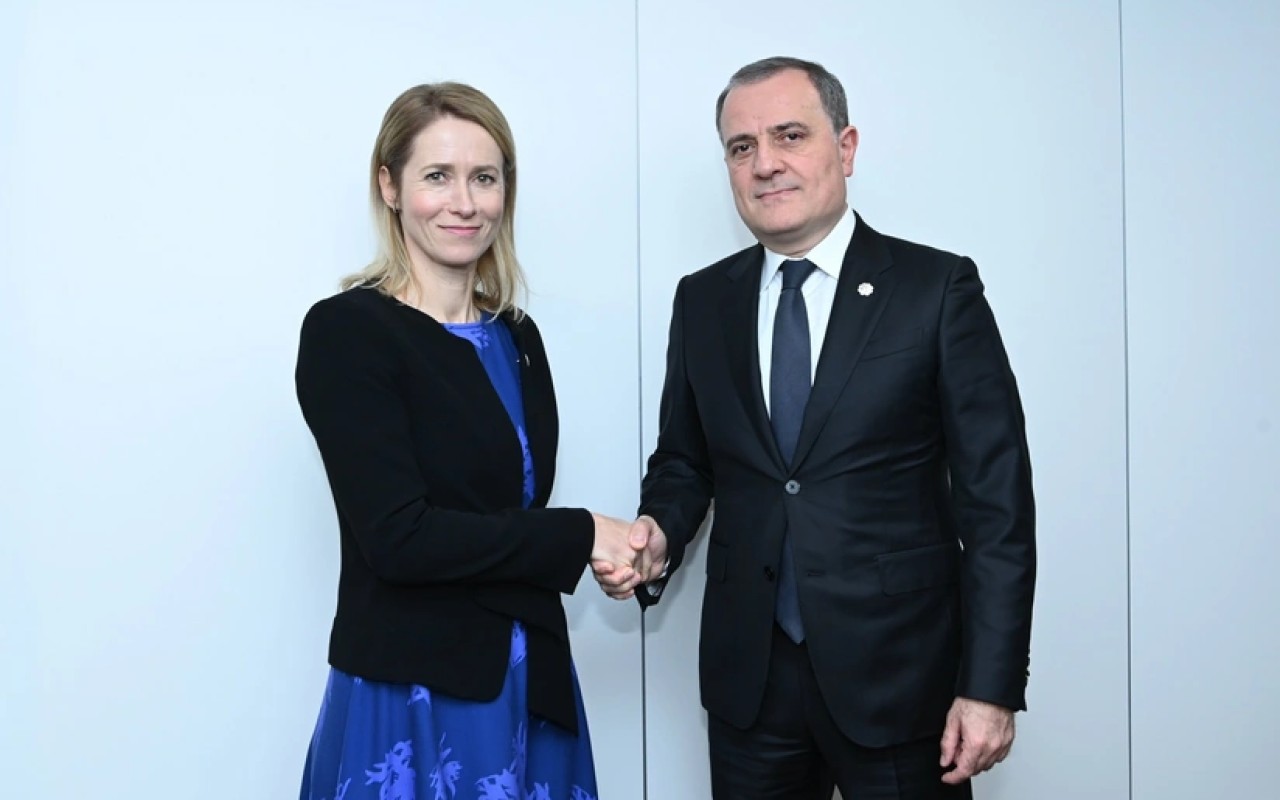 Ceyhun Bayramov Kaya Kallas ilə görüşdü 