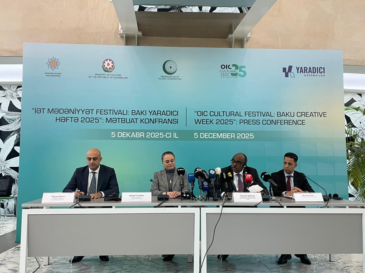 Azərbaycanda ilk dəfə İƏT-in Mədəniyyət Festivalı keçirilir