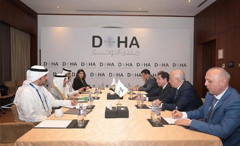 Hikmət Hacıyev Körfəz Əməkdaşlıq Şurasının baş katibi ilə görüşdü