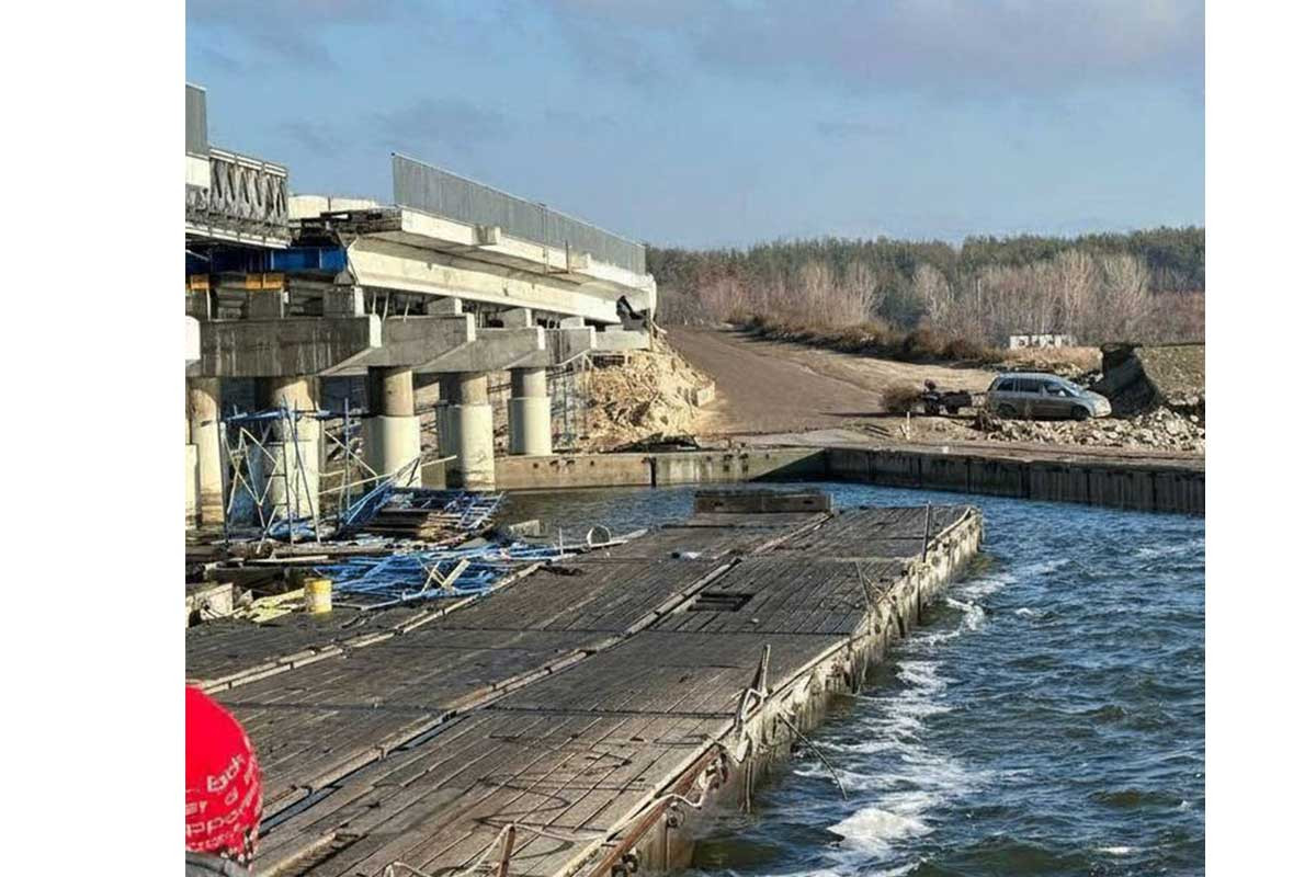 Rusiya Peçenej su anbarının bəndinə zərbə endirdi
