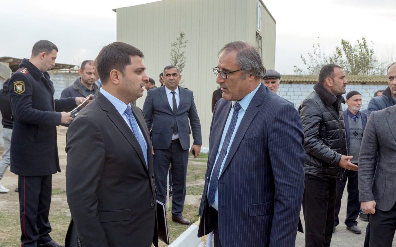 Neftçalanın icra başçısı səyyar görüş keçirib - FOTOLAR